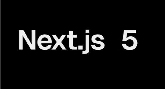 Next.js 5 image